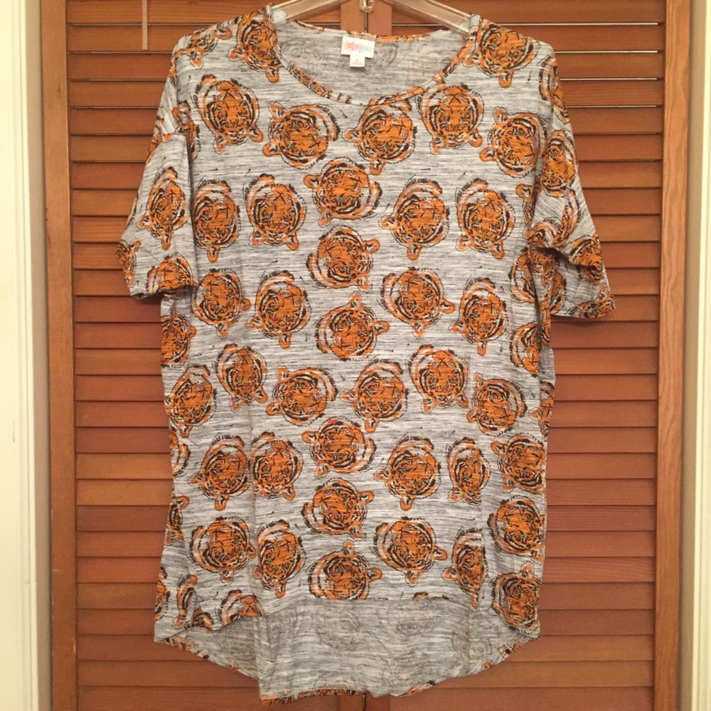 LuLaRoe S Irma tunic, Tigers